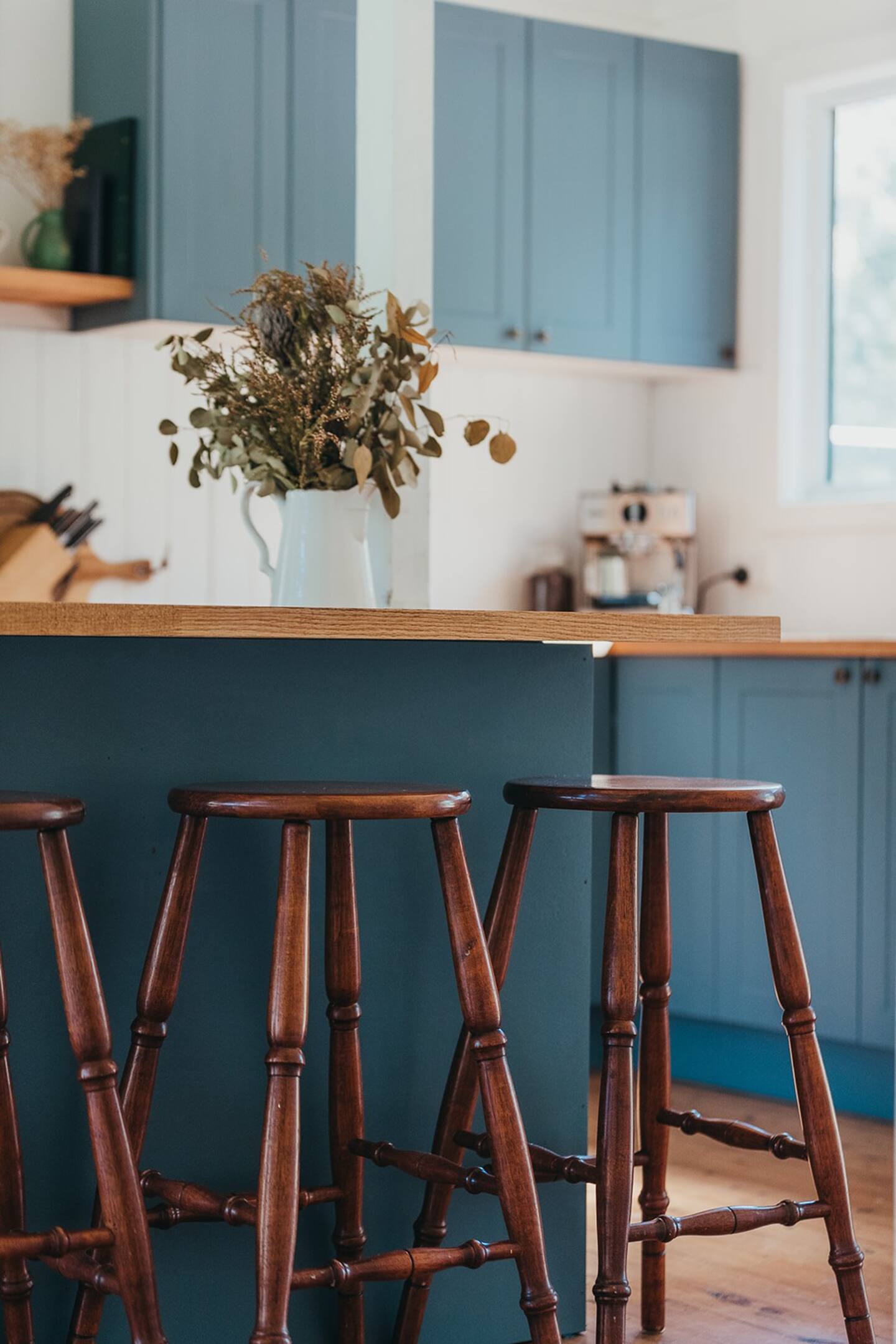 cuisine bleue maison en bois cuisine bleue maison en bois