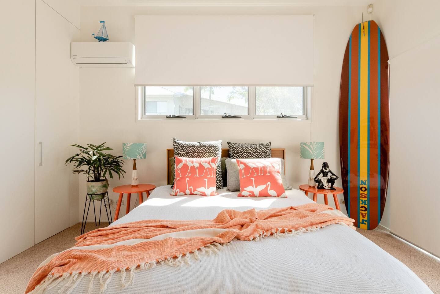 chambre surf décoration contemporaine et colorée