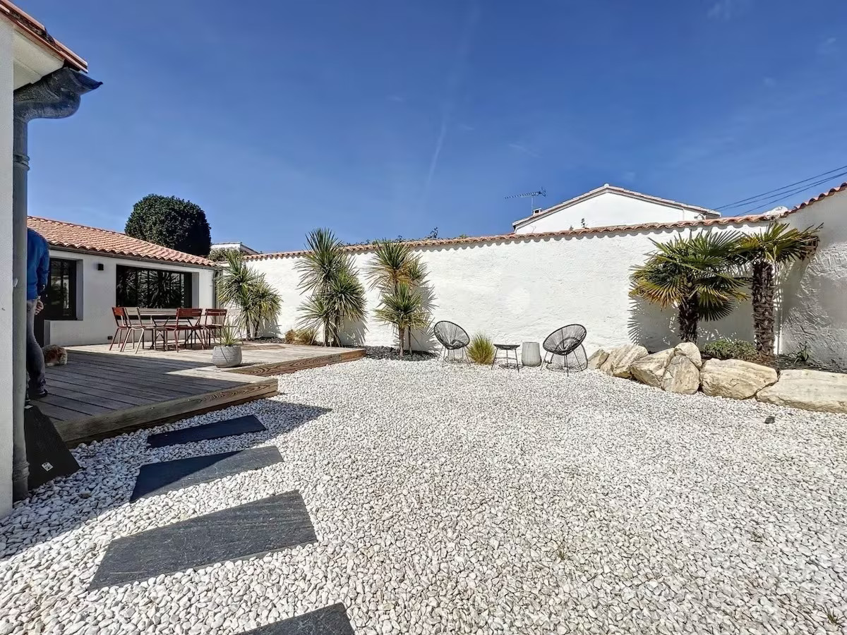 jardin maison Ile de Ré