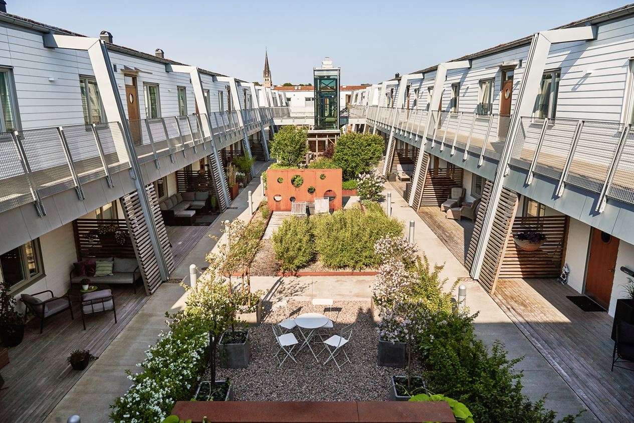 immeuble moderne avec terrasses immeuble moderne avec terrasses
