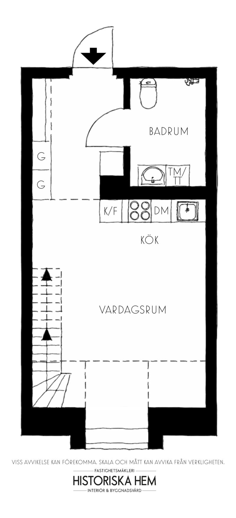 plan duplex 40m2