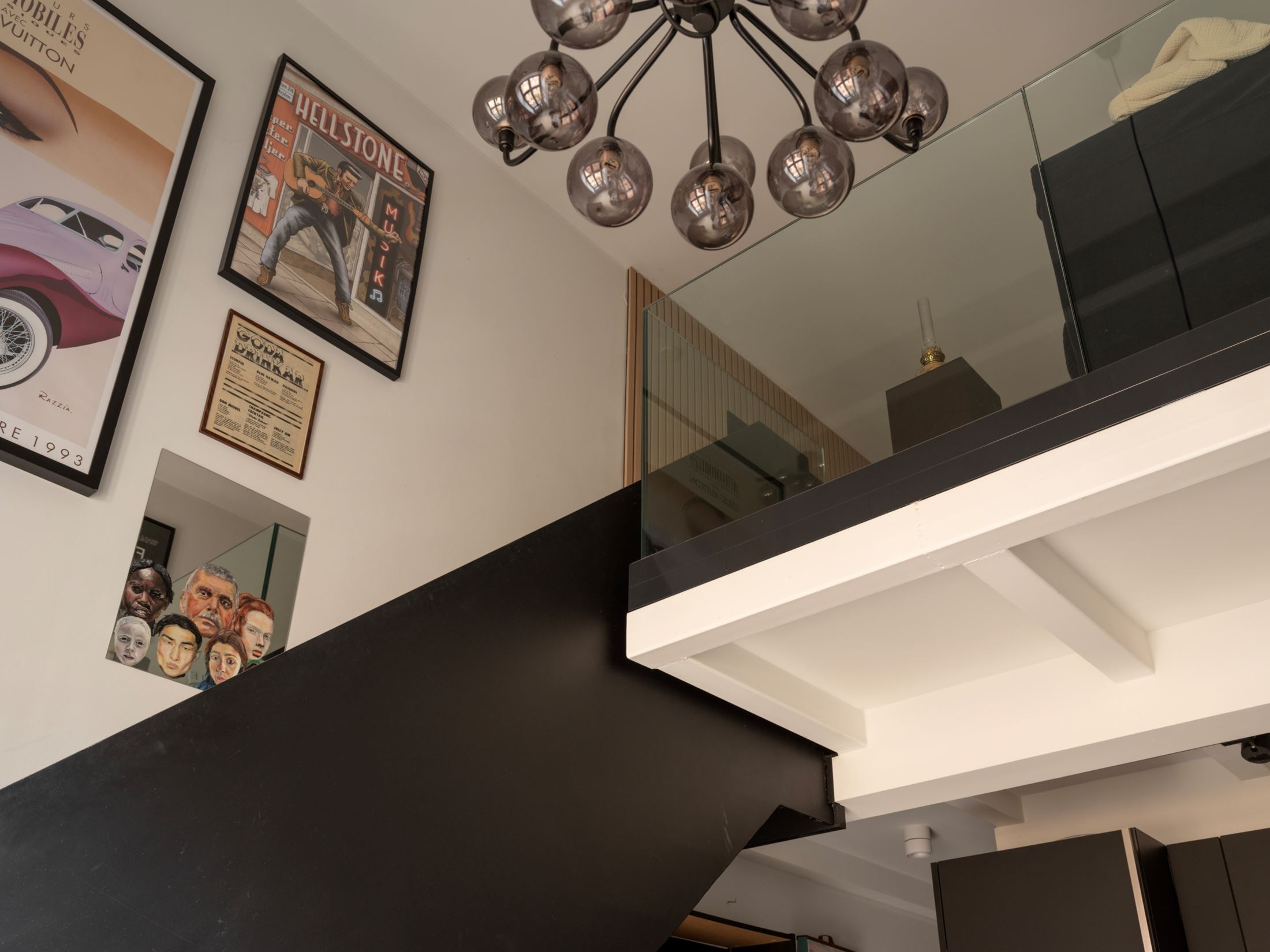 mezzanine vitrée duplex 40m2