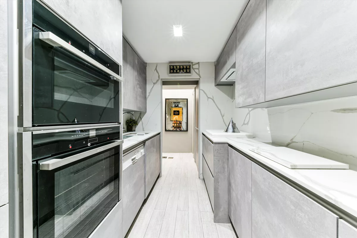 cuisine design gris clair béton cuisine design gris clair béton