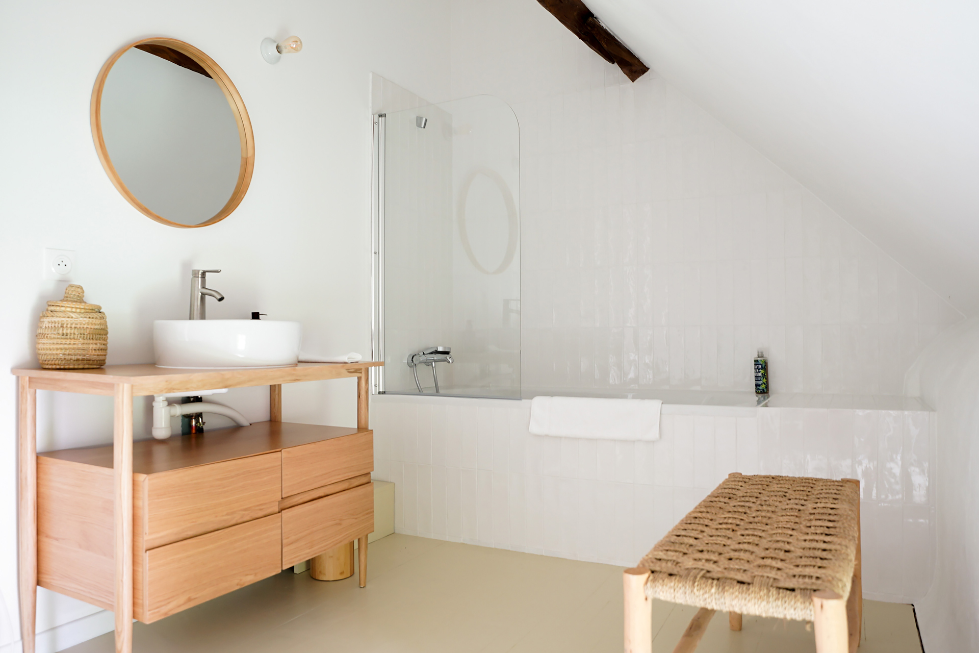 salle de bain maison de campagne Maisons Cambrousse