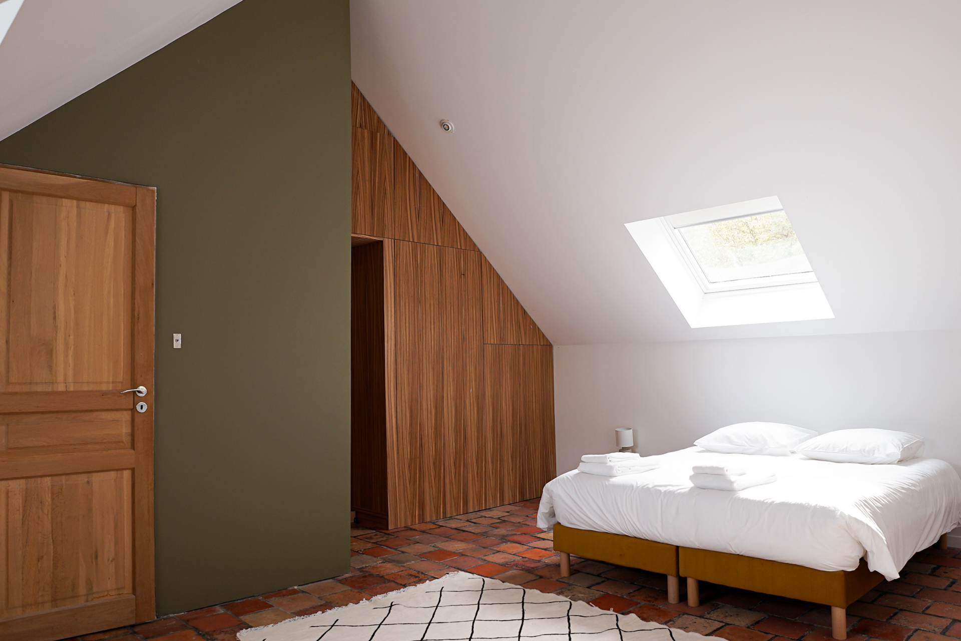 chambre mansardée maison de campagne Maisons Cambrousse