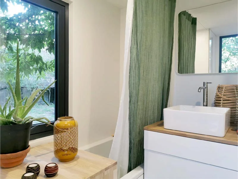 salle de bain mini maison française MIU modèle Denise salle de bain mini maison française MIU modèle Denise