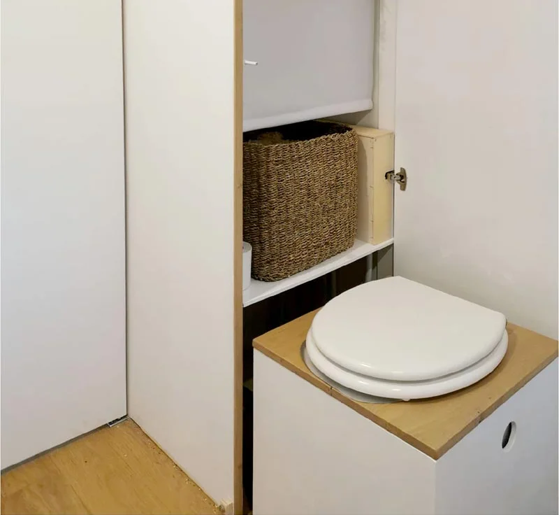 toilettes sèches escamotables mini maison MIU modèle Denise toilettes sèches escamotables mini maison MIU modèle Denise
