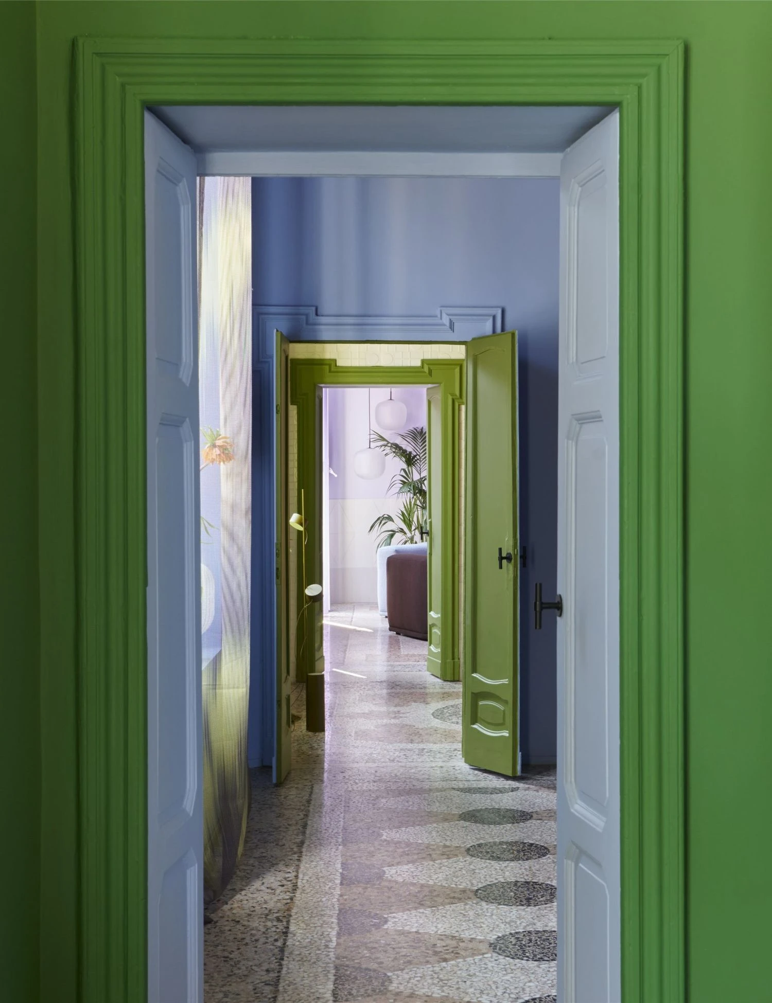 couloir décoration design colorée couloir décoration design colorée