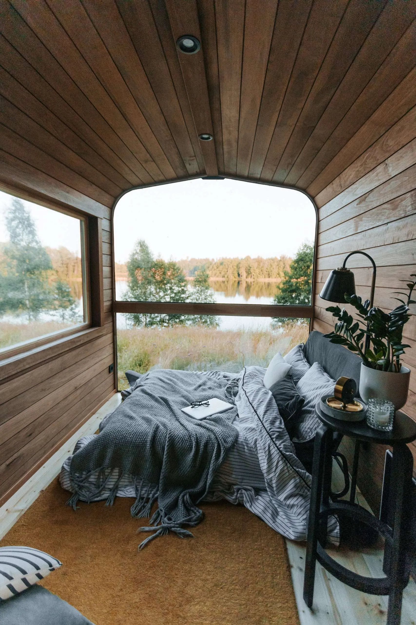 chambre tiny house Vagabond Haven