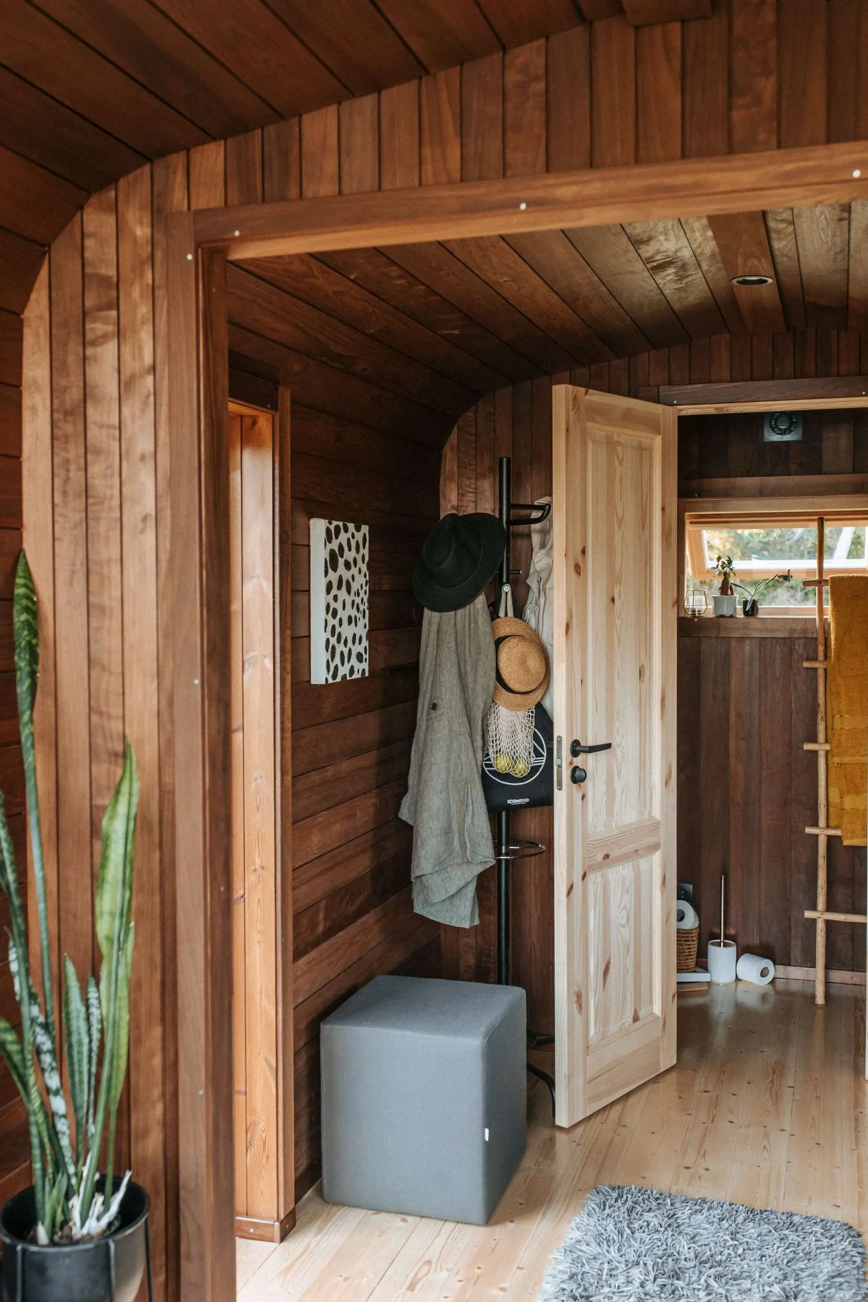 entrée tiny house Vagabond Haven