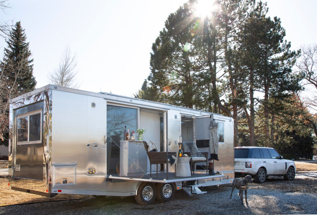 caravane luxueuse et design