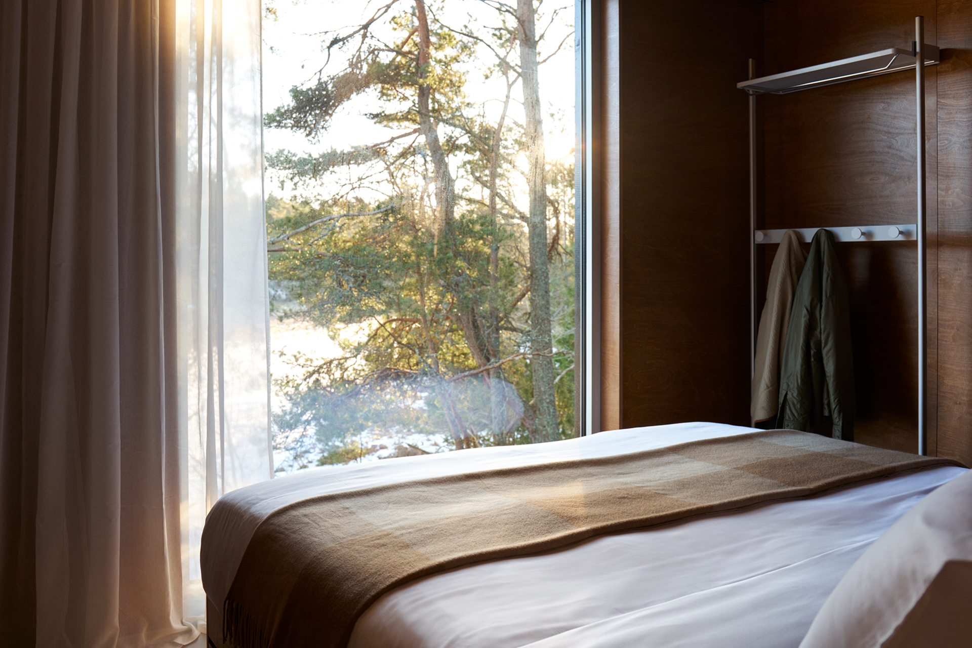 chambre avec baie vitrée Landet Stay