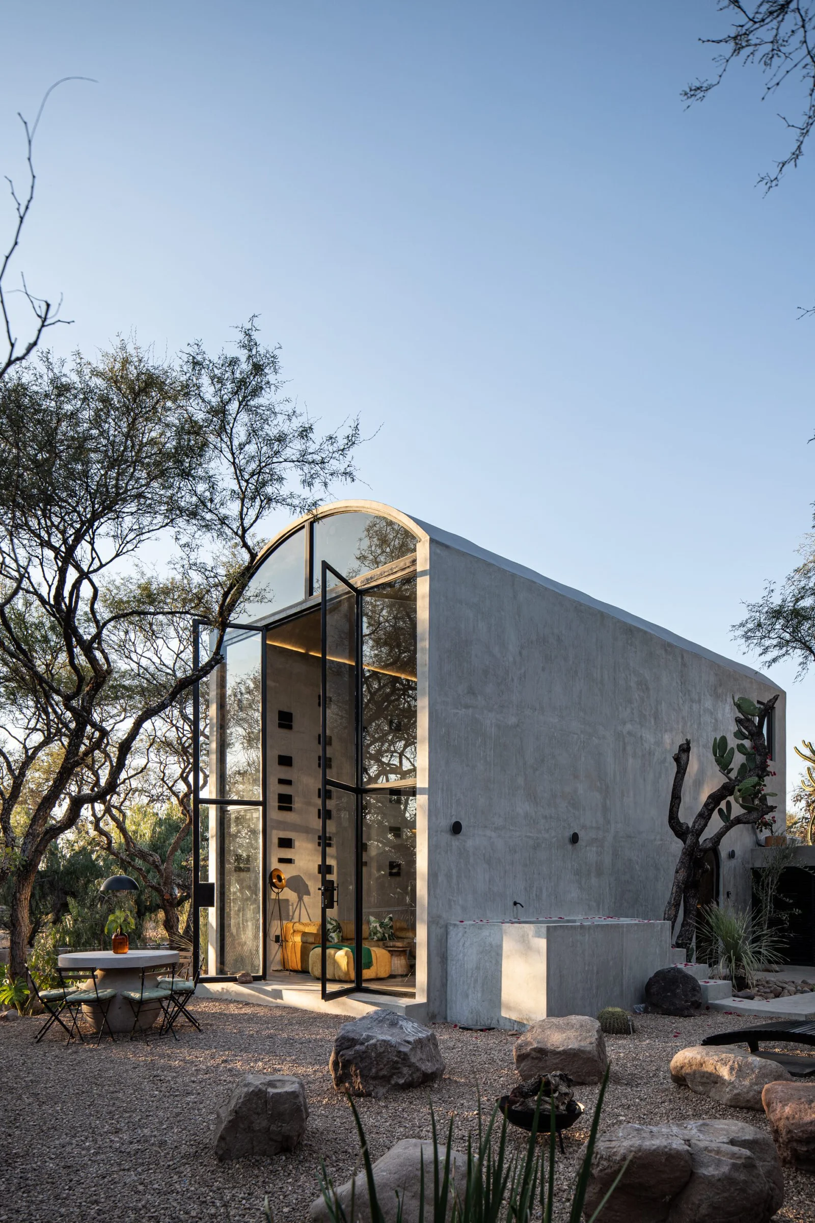 maison loft en béton Casa Dom Mexique maison loft en béton Casa Dom Mexique