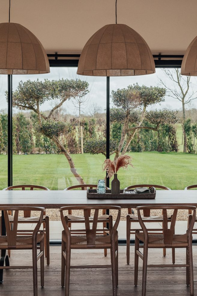 salle à manger avec baie vitrée maison en bois salle à manger avec baie vitrée maison en bois