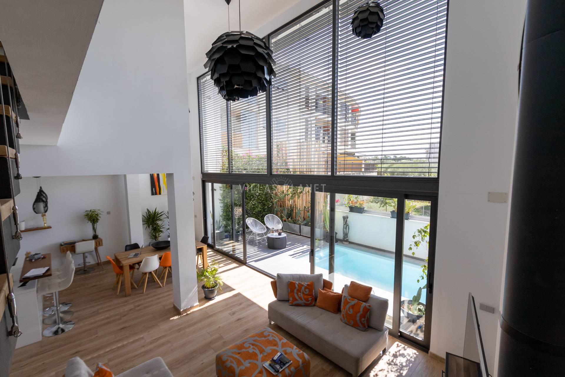 salon loft décoration contemporaine