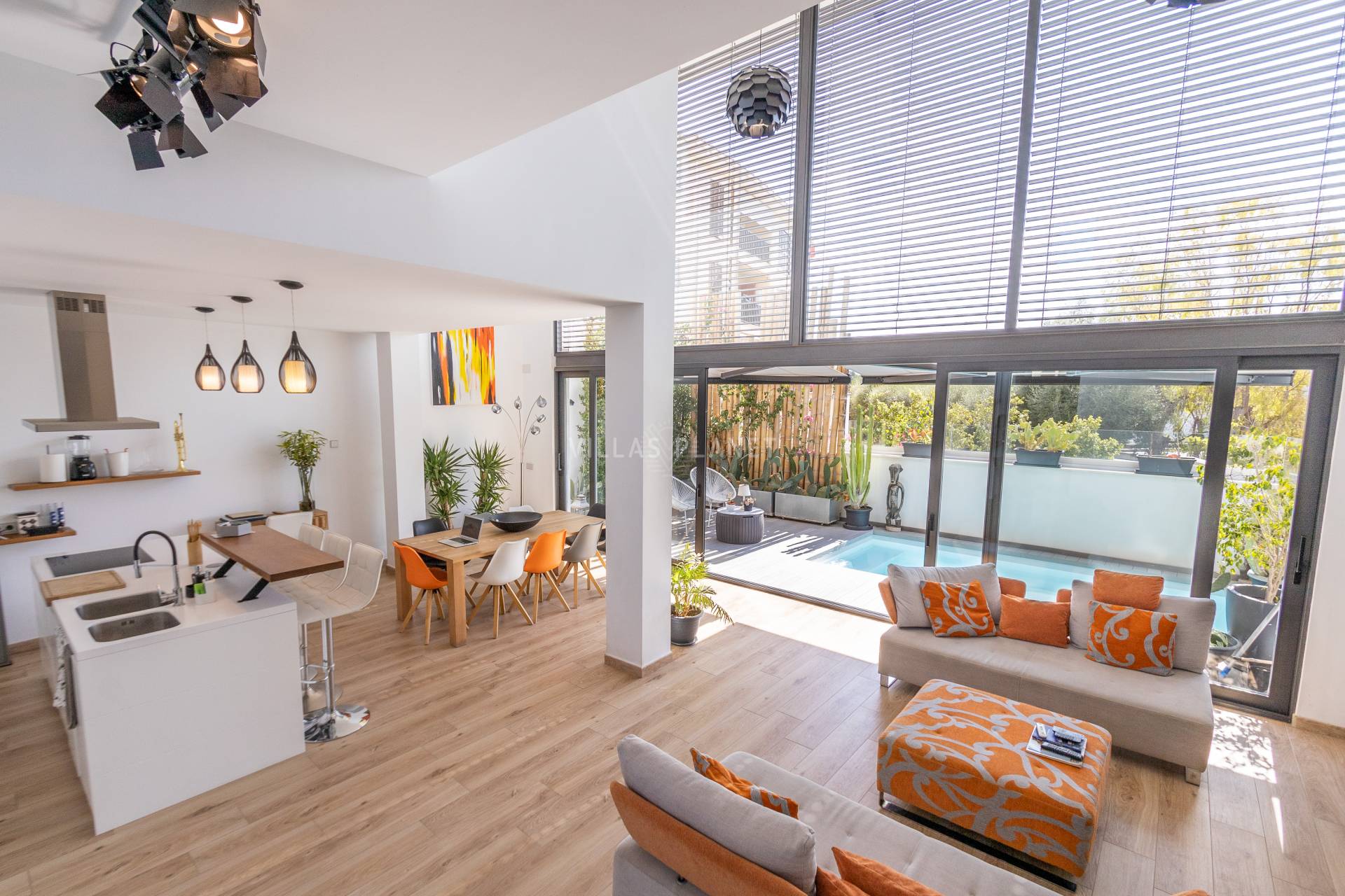 salon loft décoration contemporaine