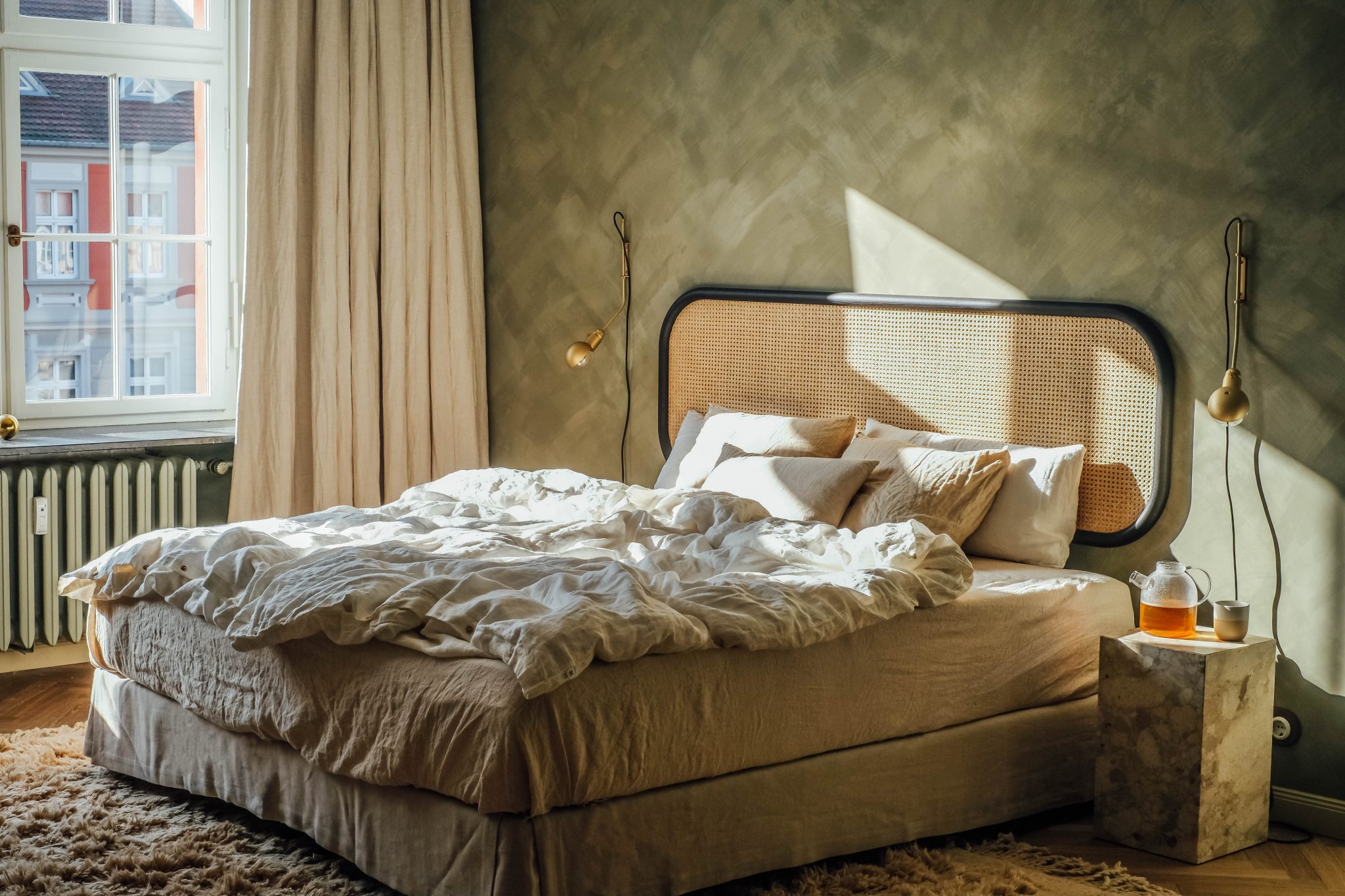 chambre décoration campagne chic