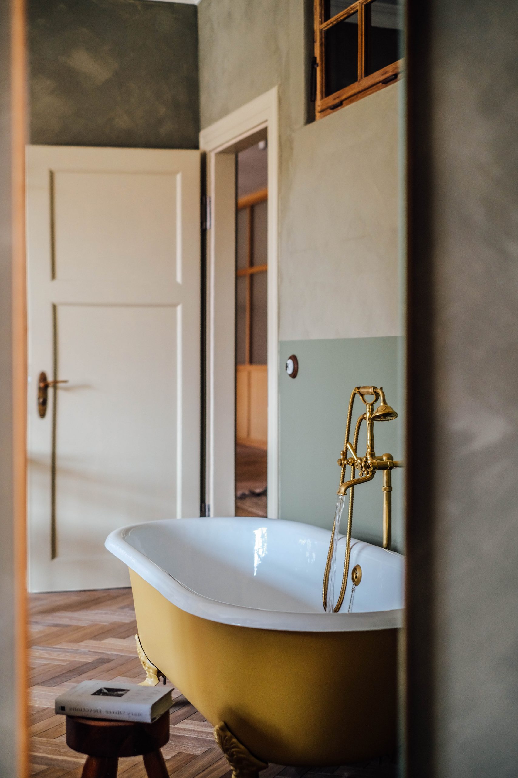 salle de bain décoration campagne chic