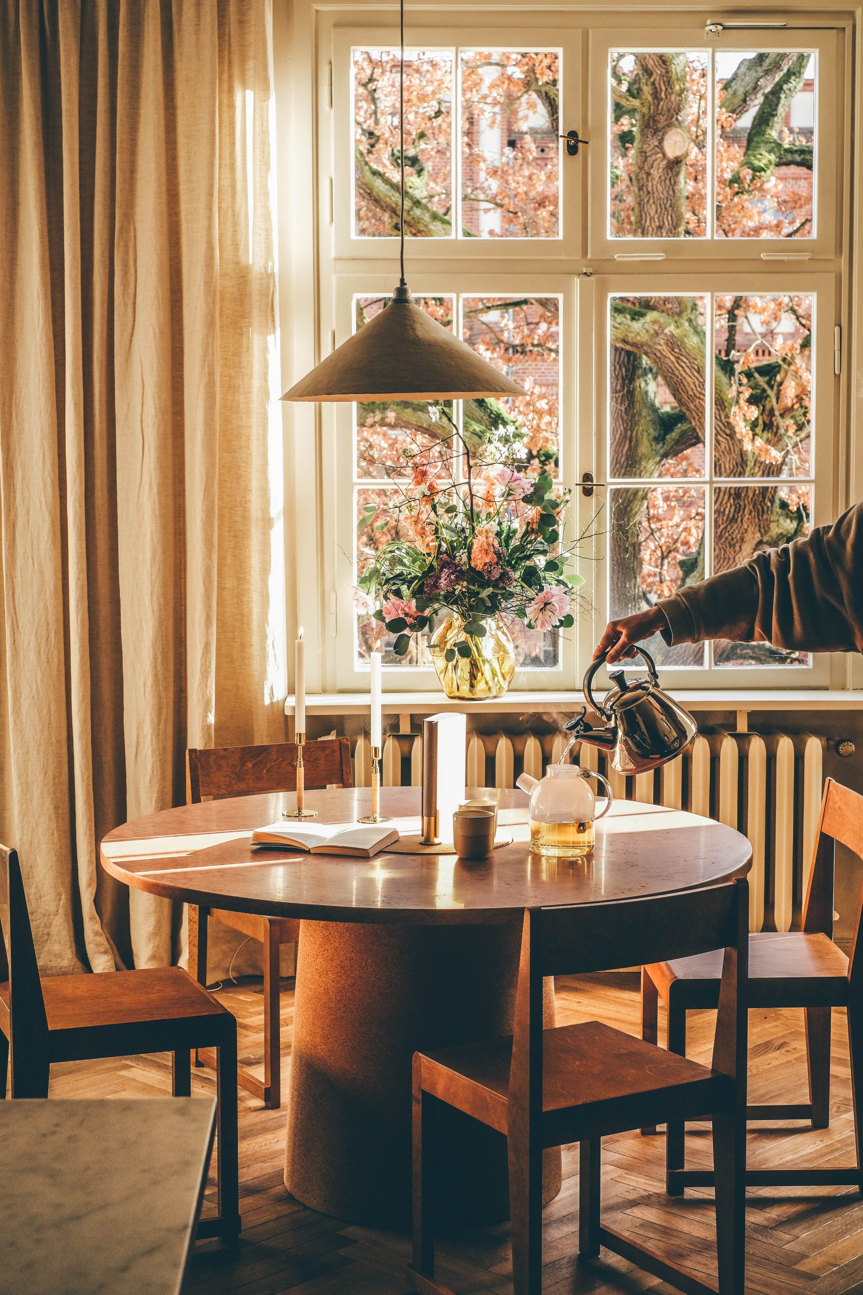 salle à manger décoration contemporaine