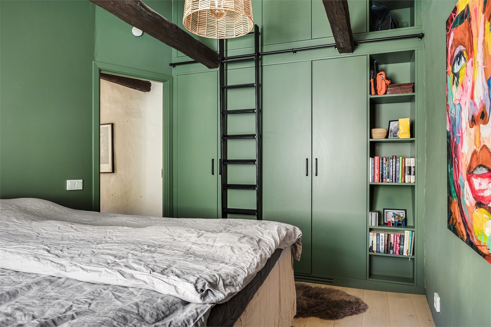 chambre verte avec poutres maison de ville chambre verte avec poutres maison de ville