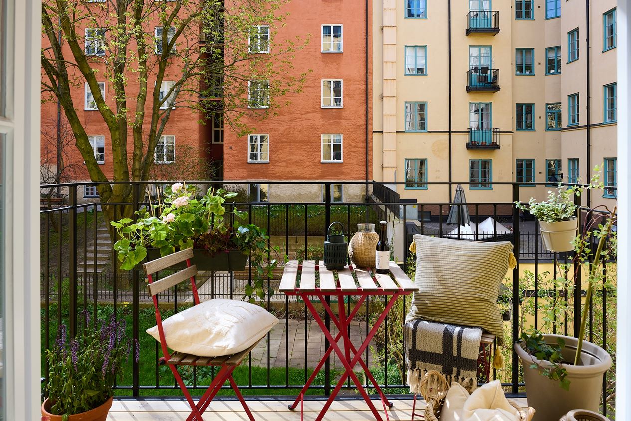 balcon studio 46m2