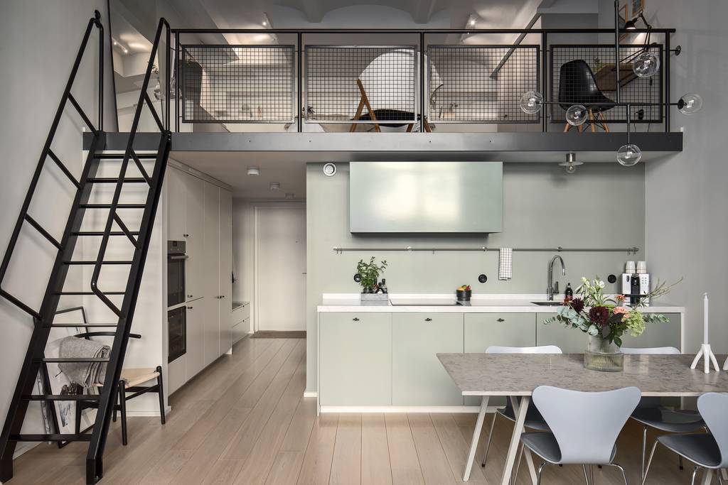 cuisine sous mezzanine loft 61m2 cuisine sous mezzanine loft 61m2