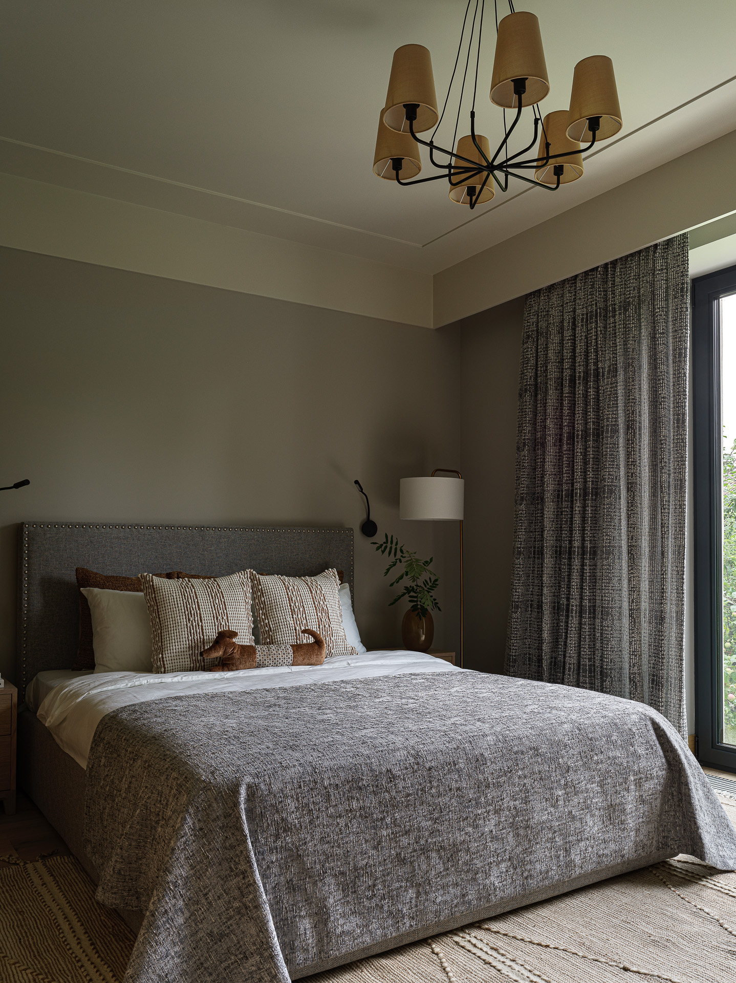 chambre moderne grise chambre moderne grise
