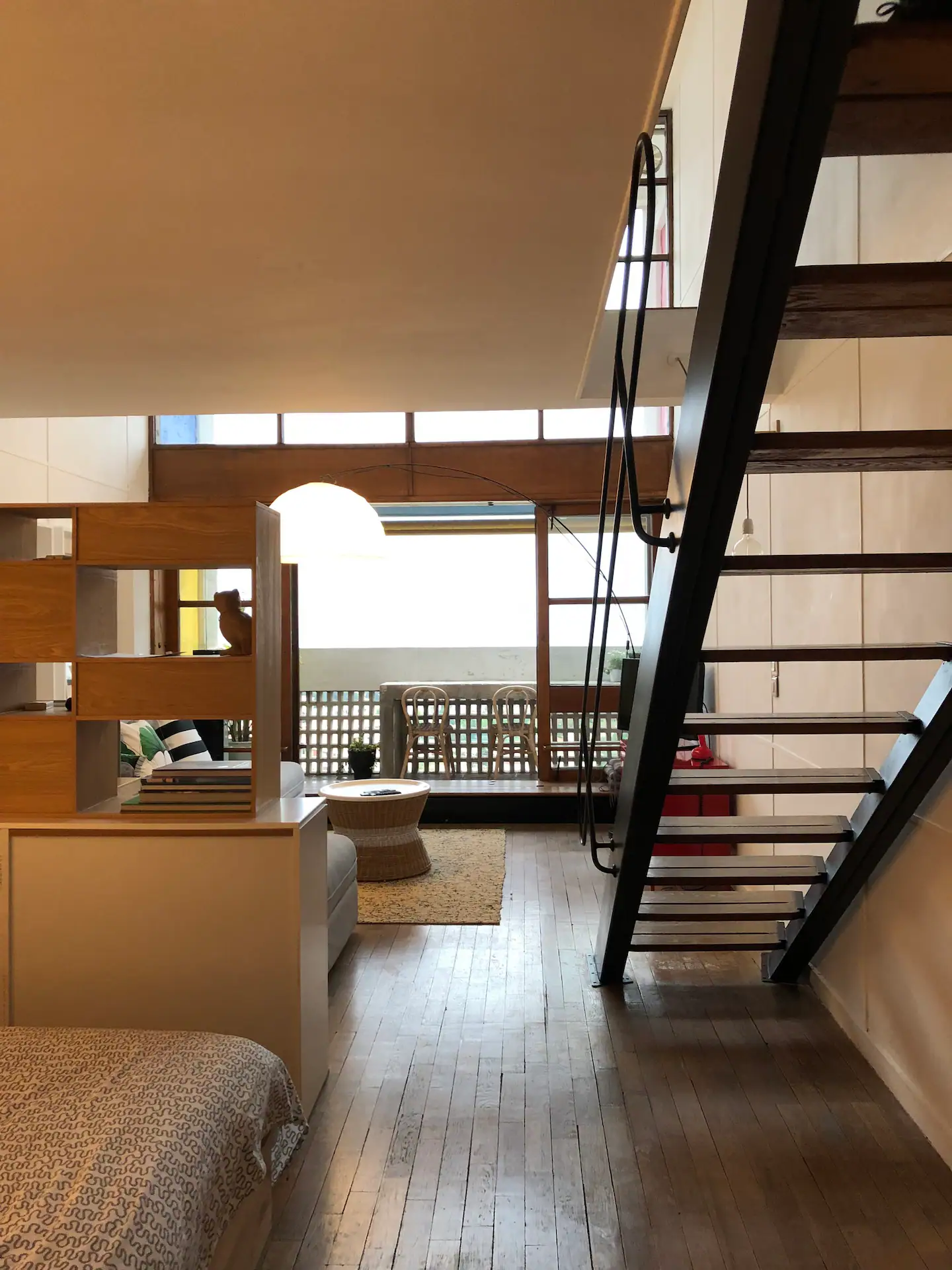 salon duplex 50m2 Cité Radieuse