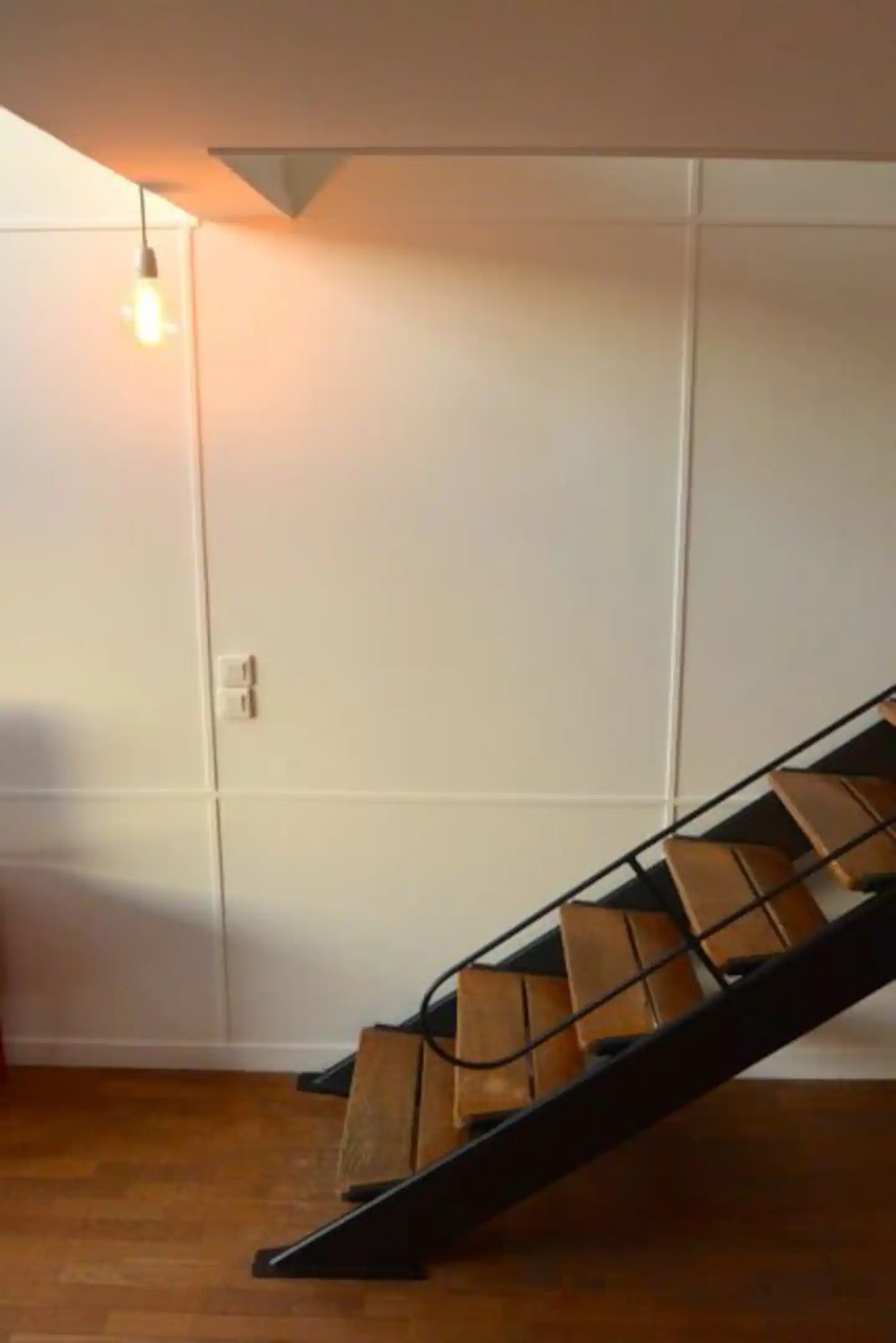 escalier bois Le Corbusier