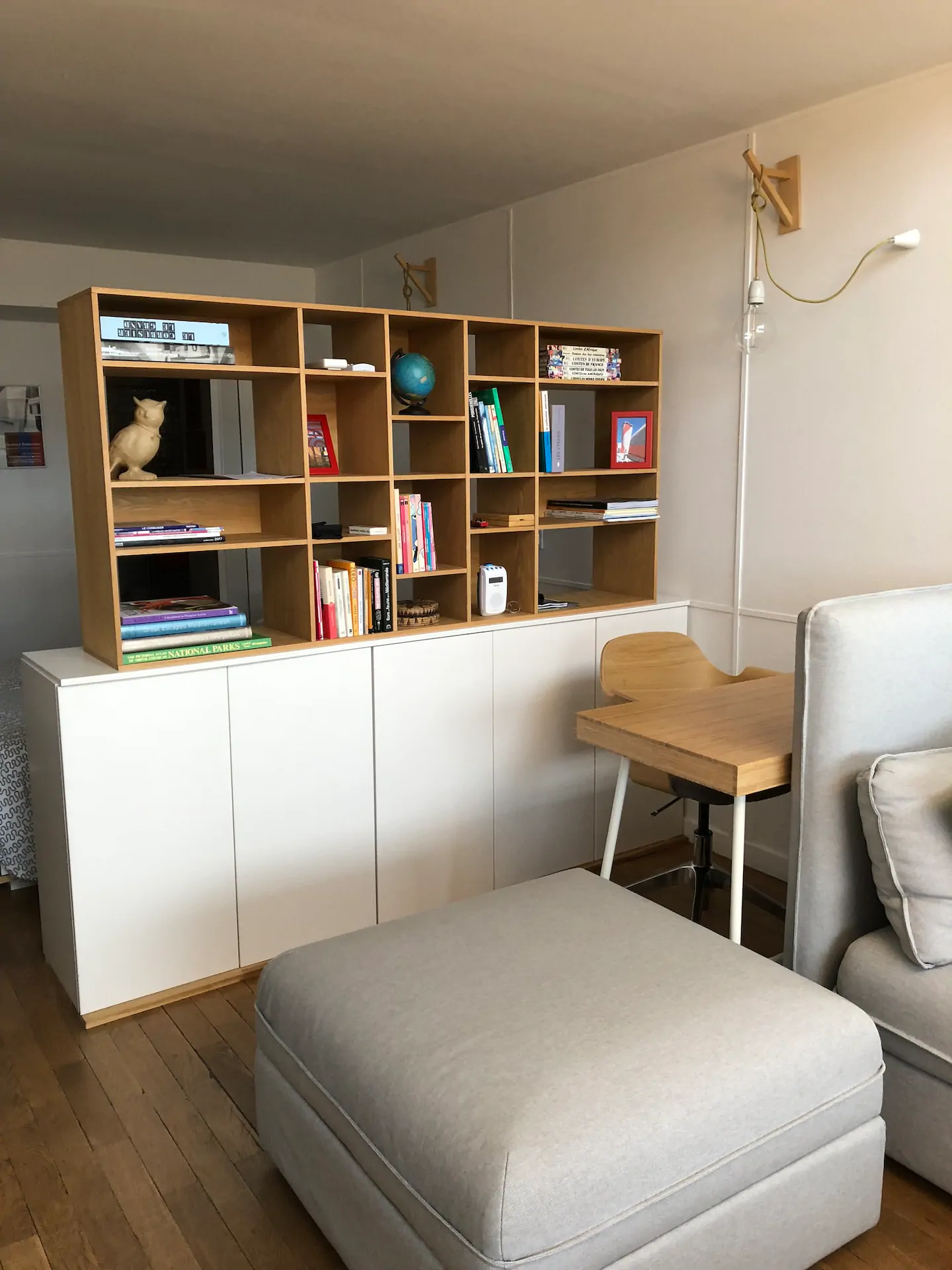 salon duplex 50m2 Cité Radieuse