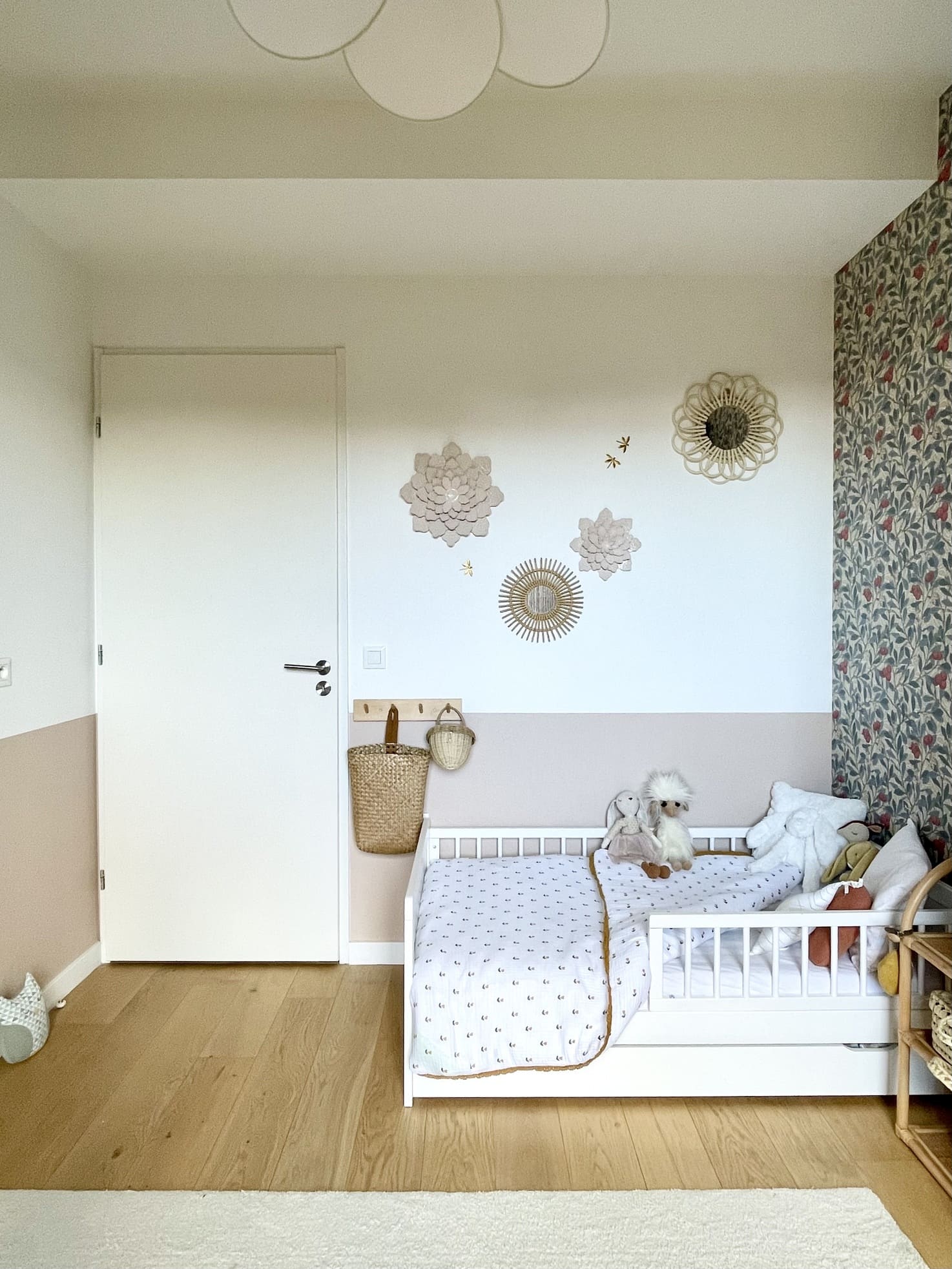 chambre enfant appartement rénové par par Charlotte Gille de Happy Pog