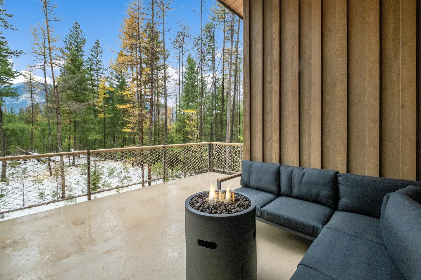 terrasse maison en bois contemporaine