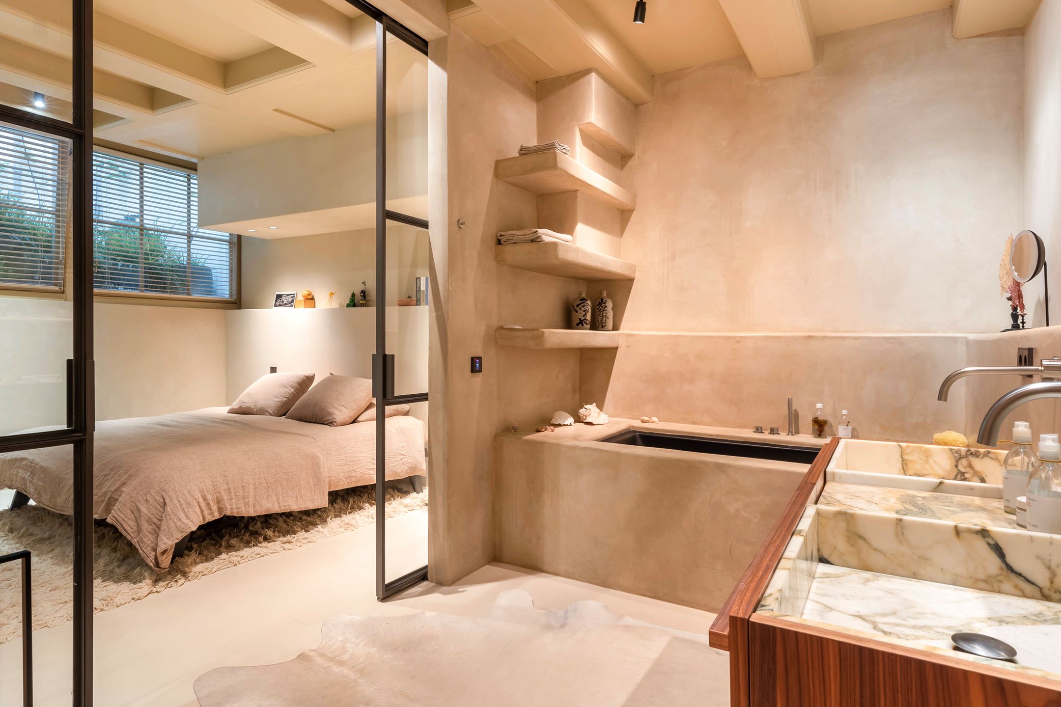 salle de bain avec verrière salle de bain avec verrière