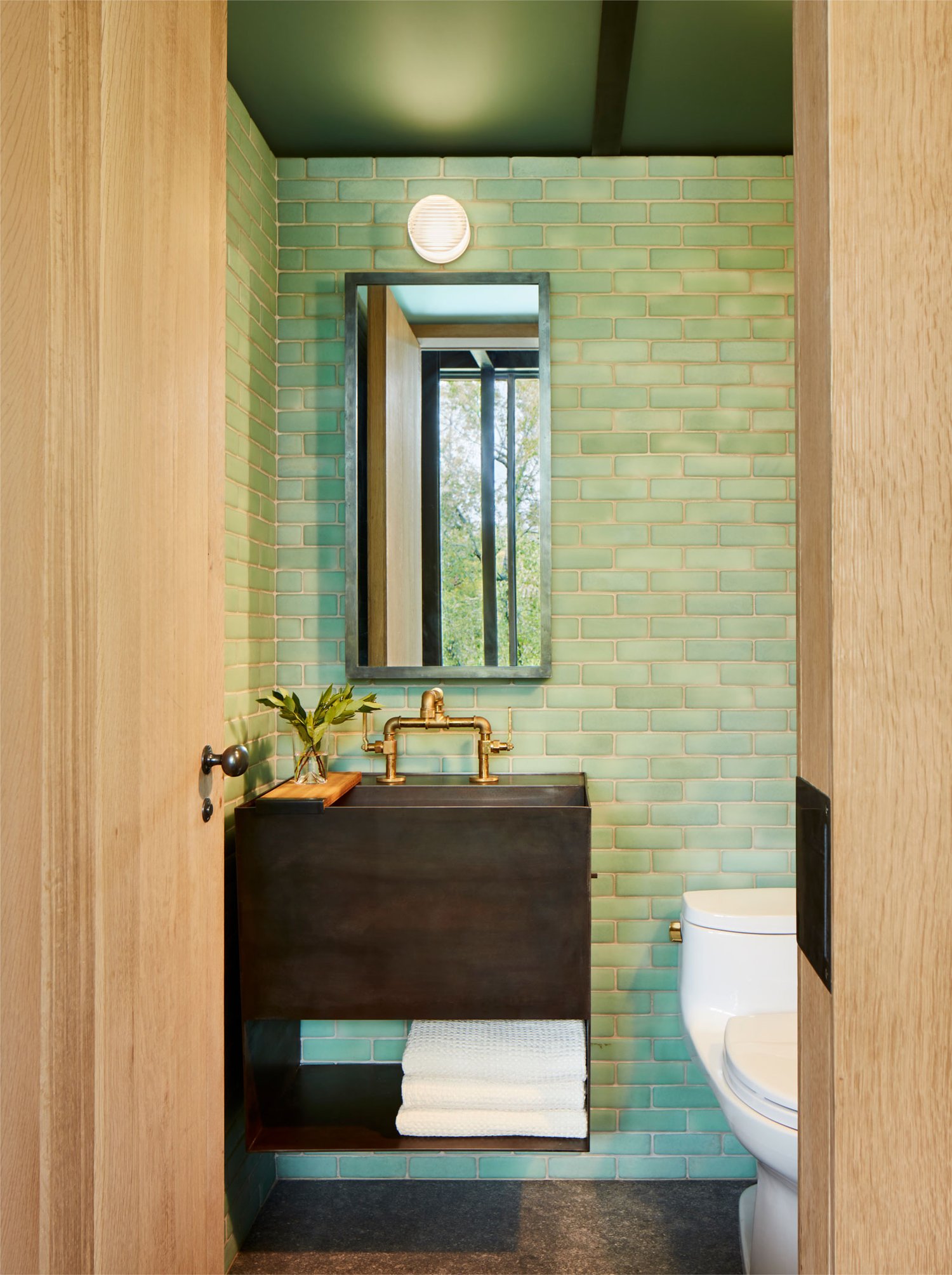 salle de bain maison architecte Jewell Box par Mell Lawrence Architects salle de bain maison architecte Jewell Box par Mell Lawrence Architects