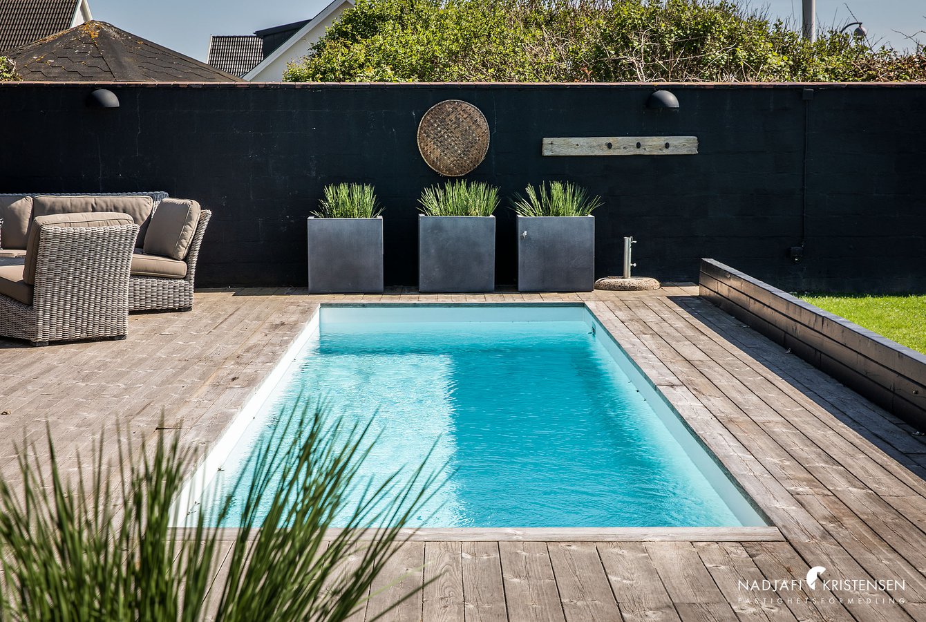 terrasse bois avec piscine maison contemporaine terrasse bois avec piscine maison contemporaine