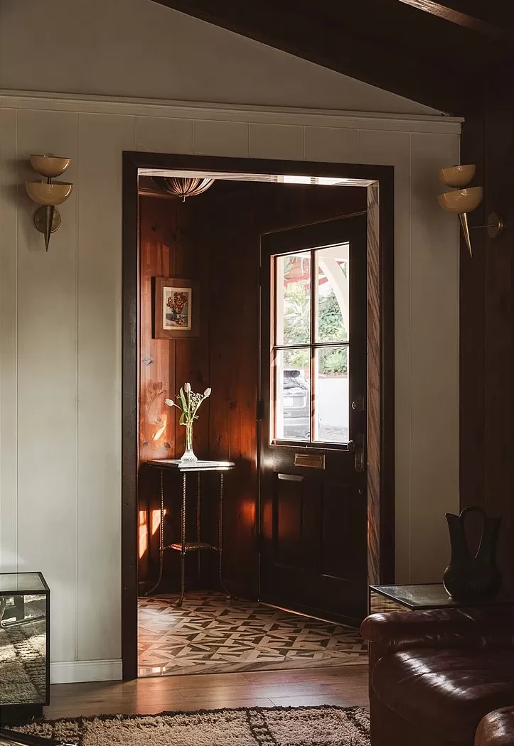entrée décoration vintage