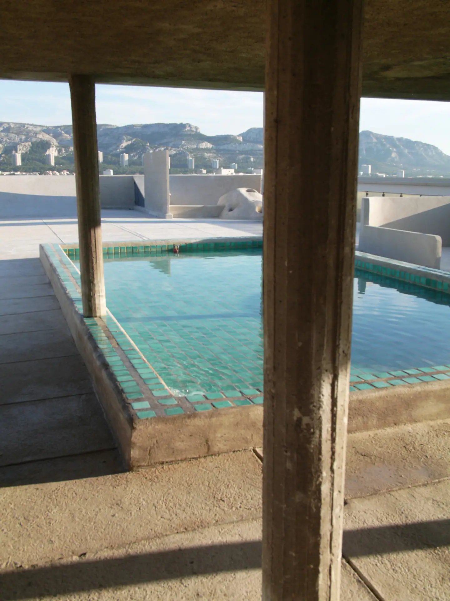 toit terrasse La Cité Radieuse Le Corbusier Marseille toit terrasse La Cité Radieuse Le Corbusier Marseille