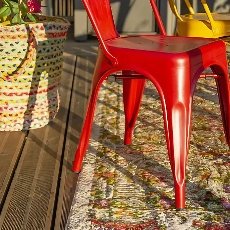tapis ancien sur terrasse bois tapis ancien sur terrasse bois