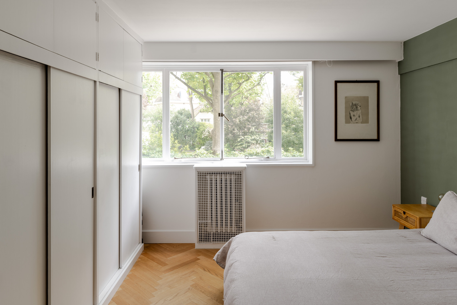 chambre avec placard appartement décoration moderne
