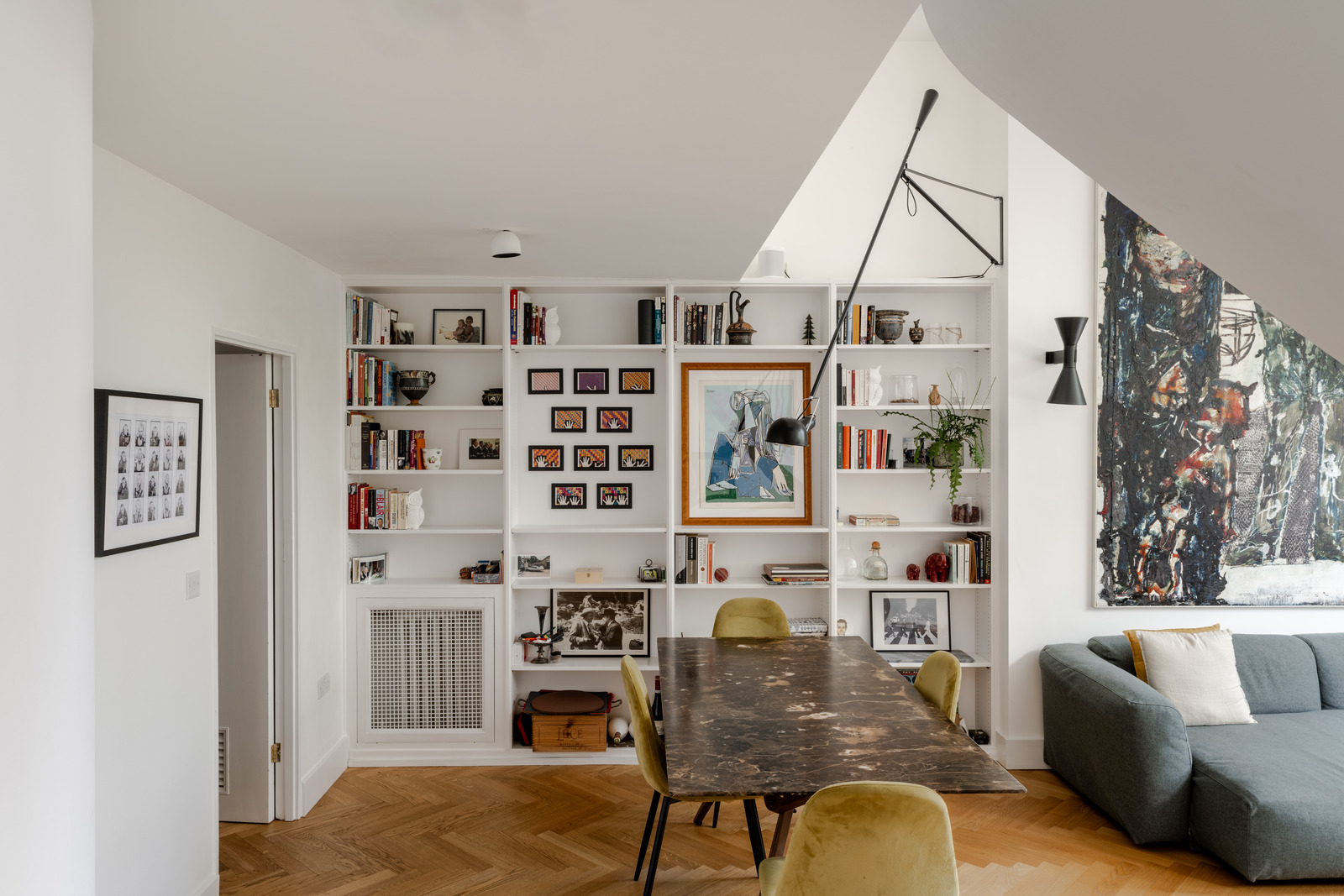 salon appartement décoration moderne
