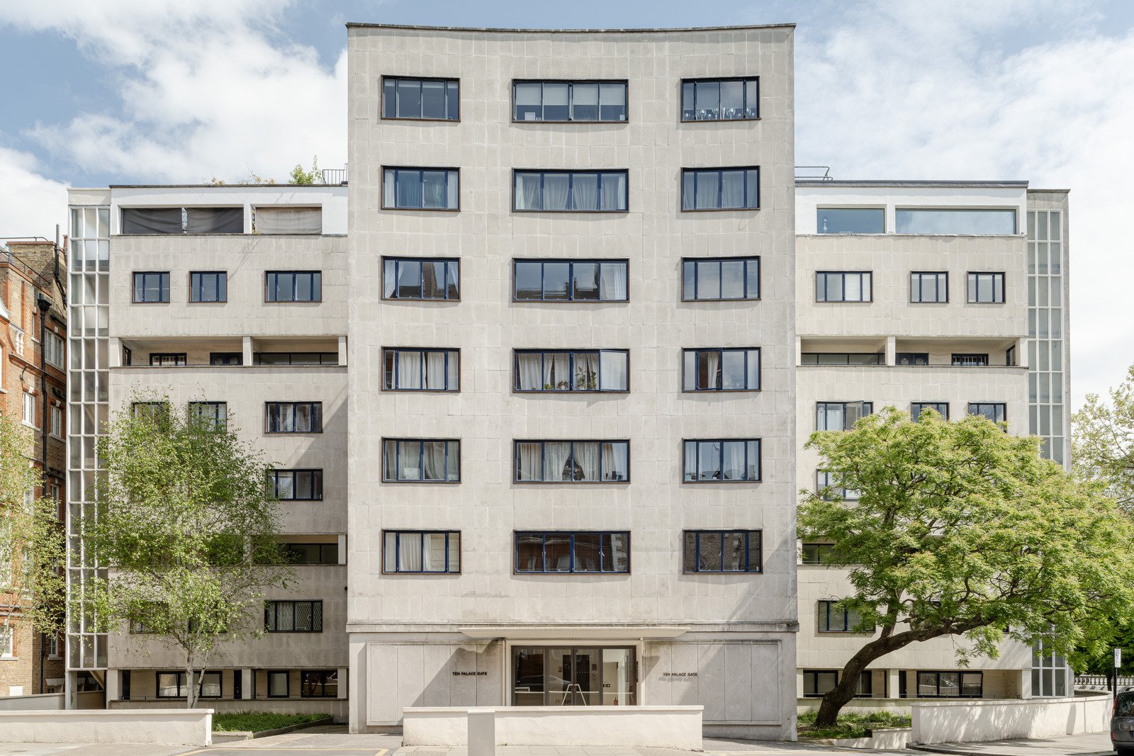 immeuble moderniste Palace Gate par Wells Coates, Londres