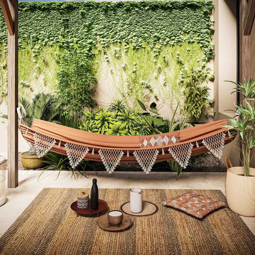 terrasse avec hamac catalogue jardin Maisons du Monde terrasse avec hamac catalogue jardin Maisons du Monde