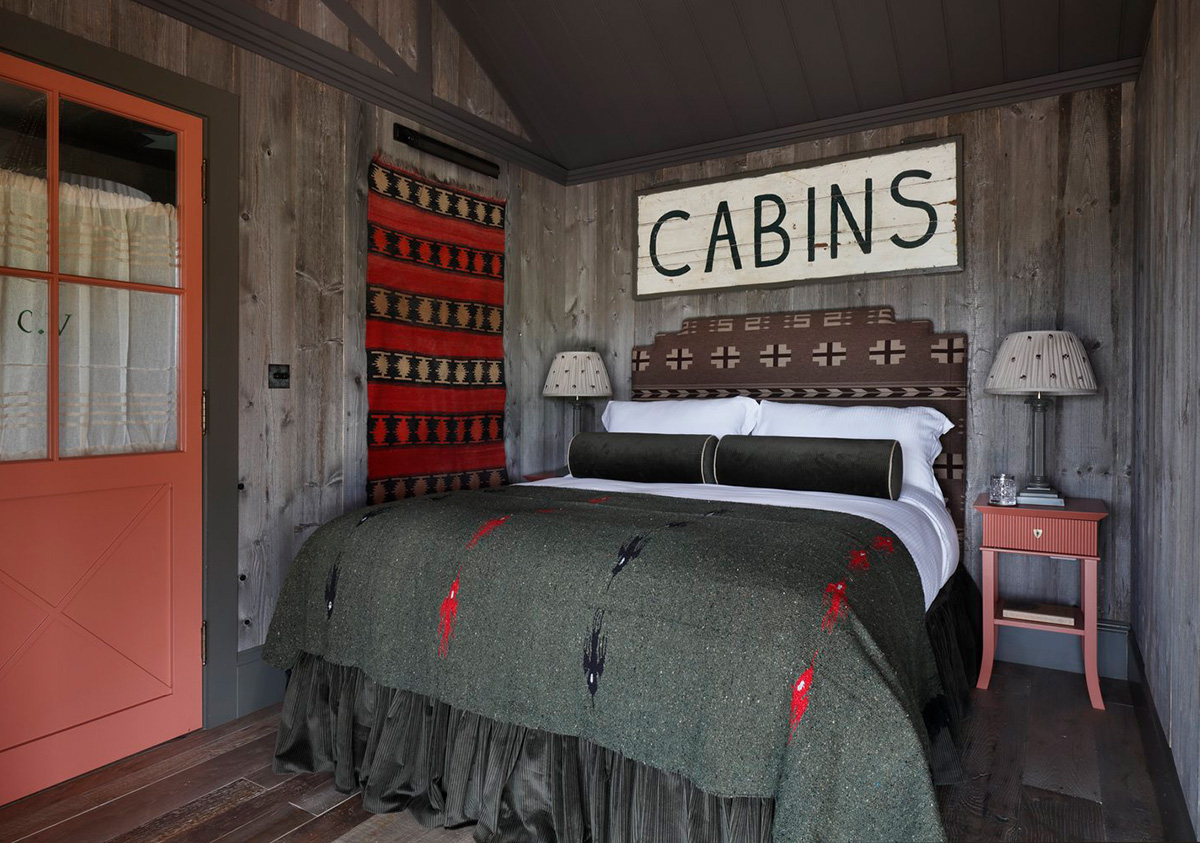 chambre maison en bois décoration vintage et rustique Hopi chambre maison en bois décoration vintage et rustique Hopi