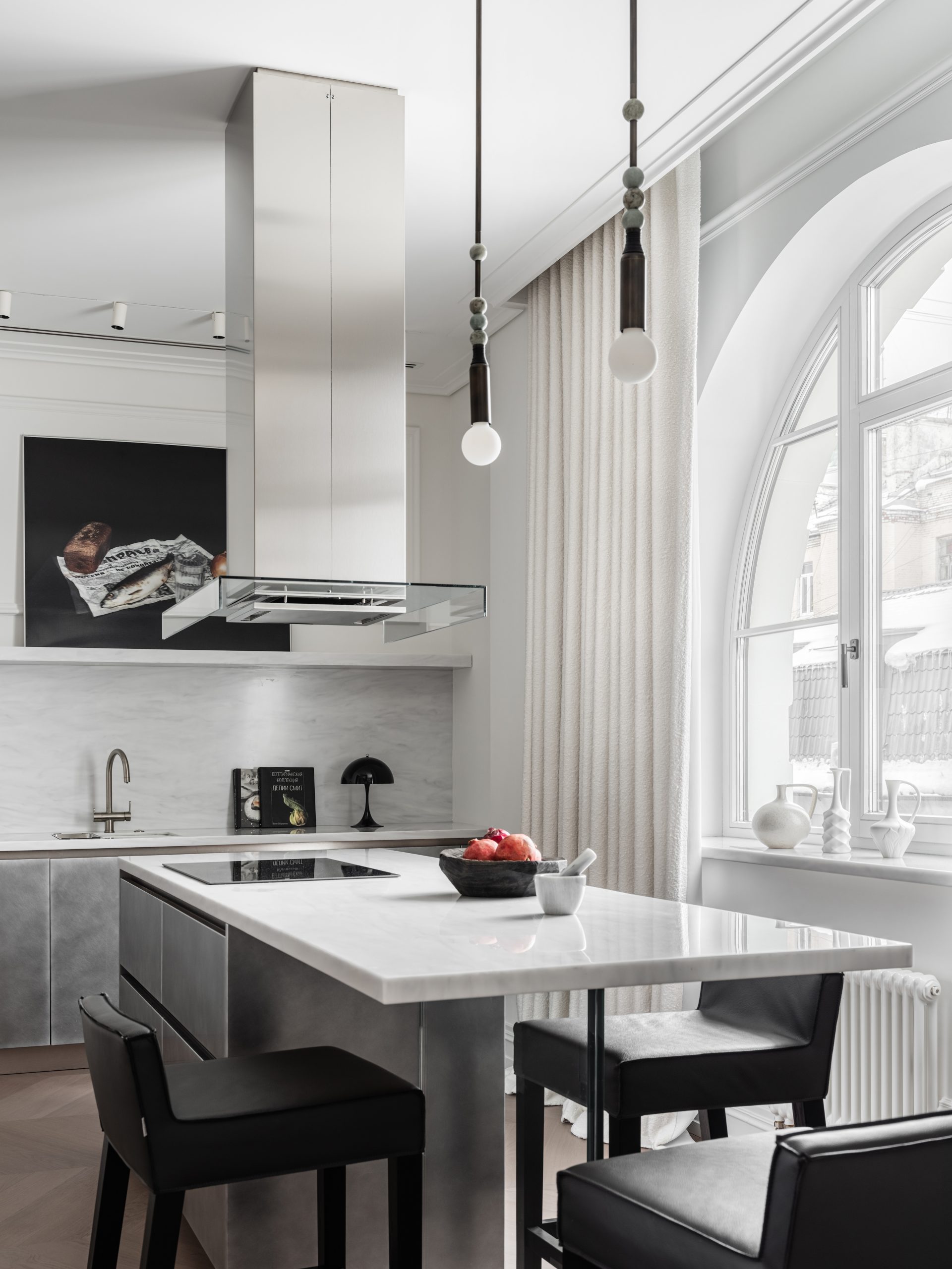 cuisine blanche et noire décoration design cuisine blanche et noire décoration design