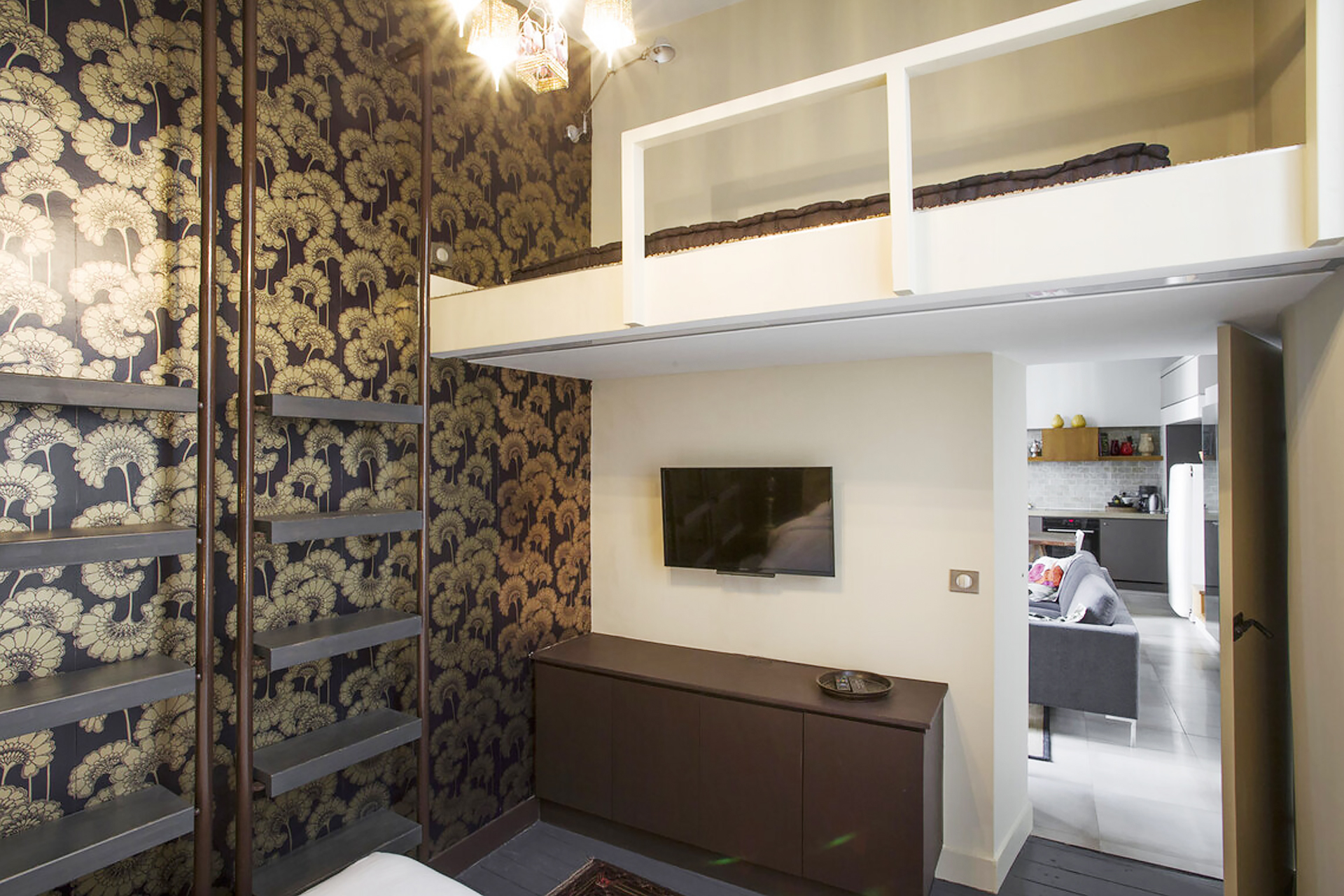 chambre avec mezzanine