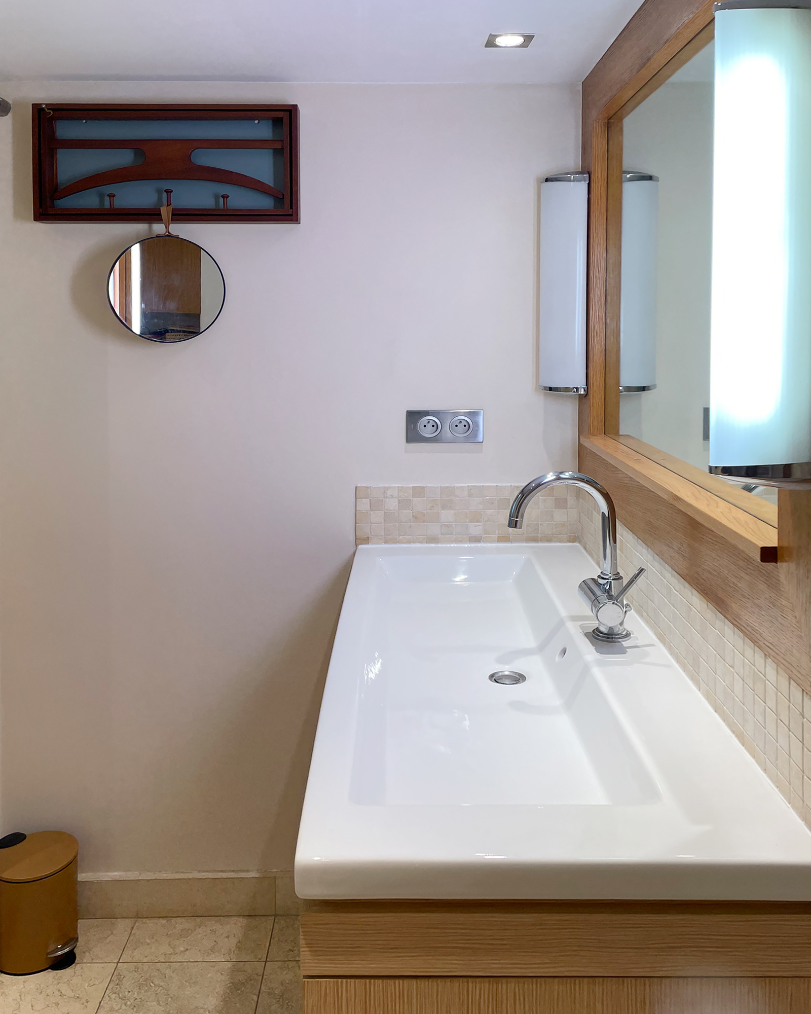salle de bain design appartement 45m2 Paris