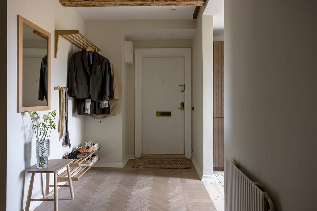 entrée décoration scandinave