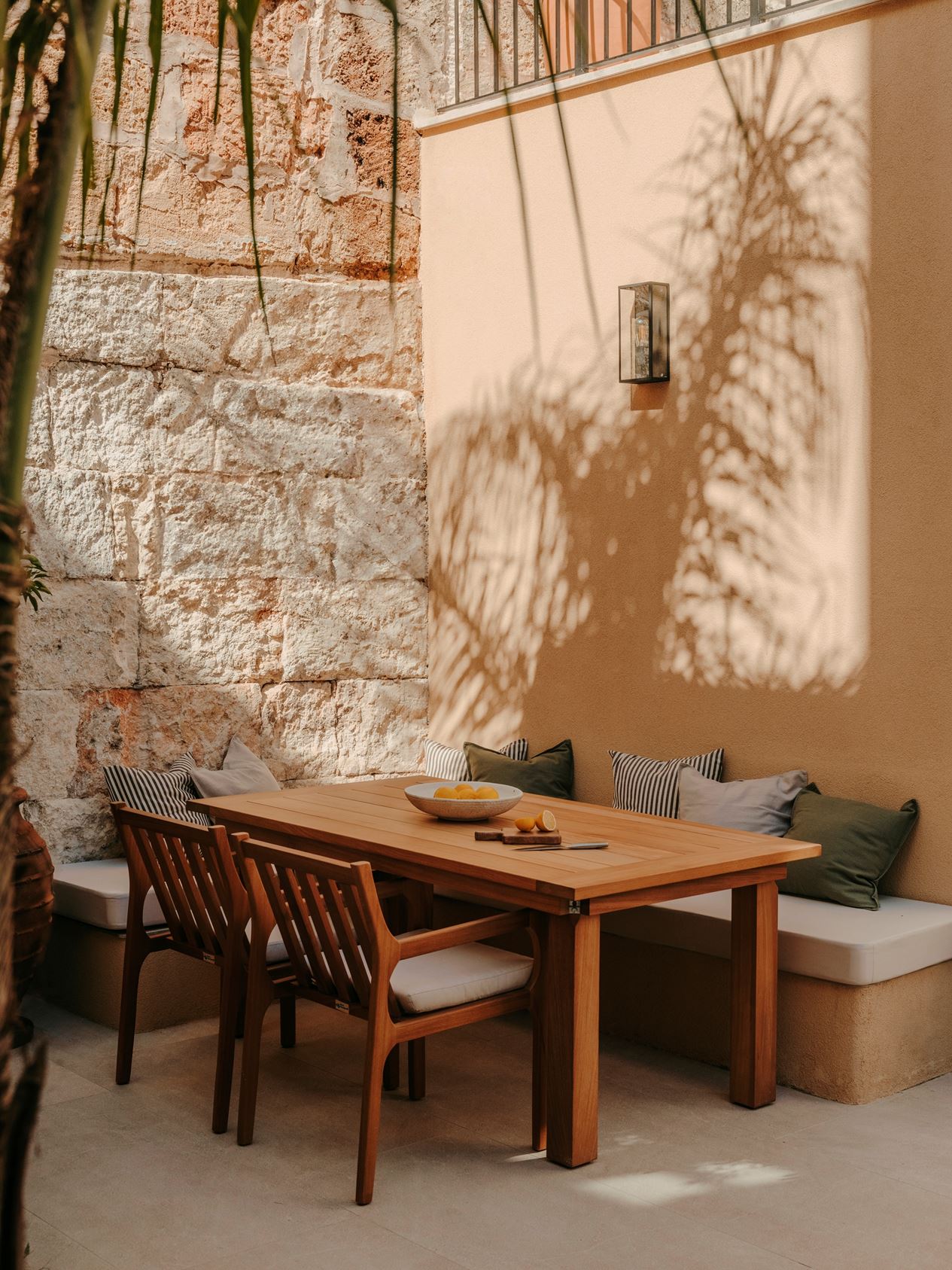 terrasse avec banc maçonné terrasse avec banc maçonné