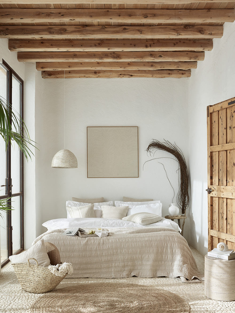 chambre avec poutres décoration naturelle chambre avec poutres décoration naturelle