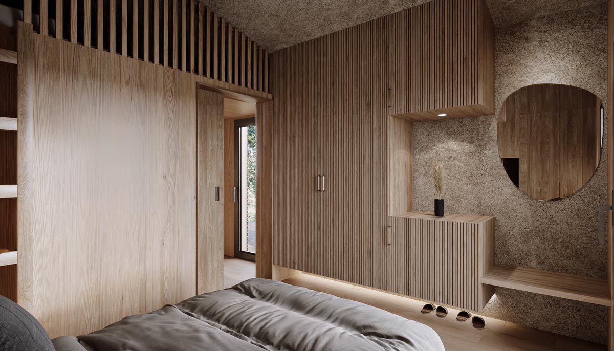 chambre mur bois chambre mur bois